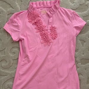 Lilly Pulitzer luxletic polo 🌸